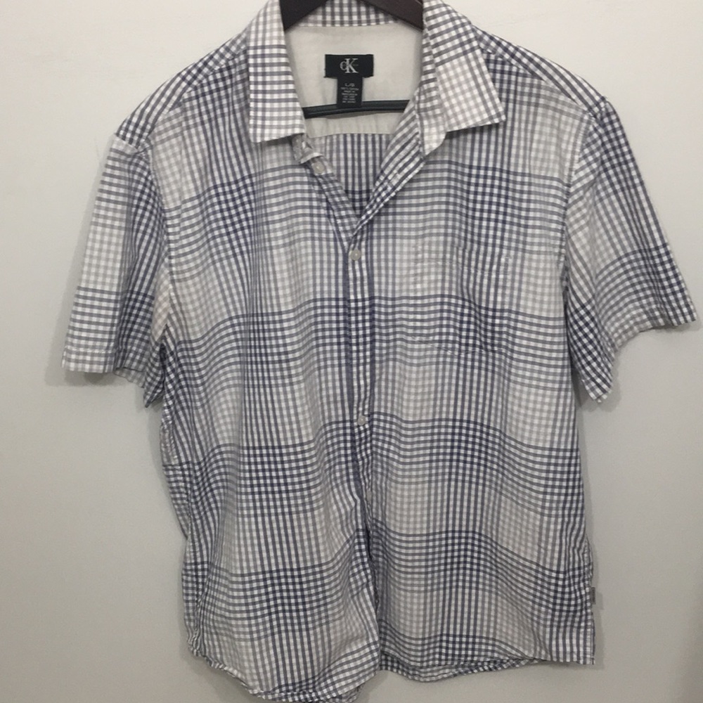 Calvin Klein Cotton Polo Sleeveless Size Large